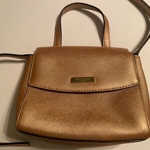Kate Spade crossbody purse in rose gold